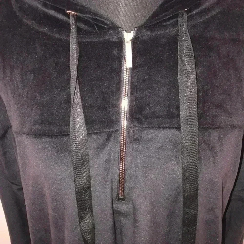 Nine West Active Velour Pullover Hoodie Size 2X - Picture 4 of 7
